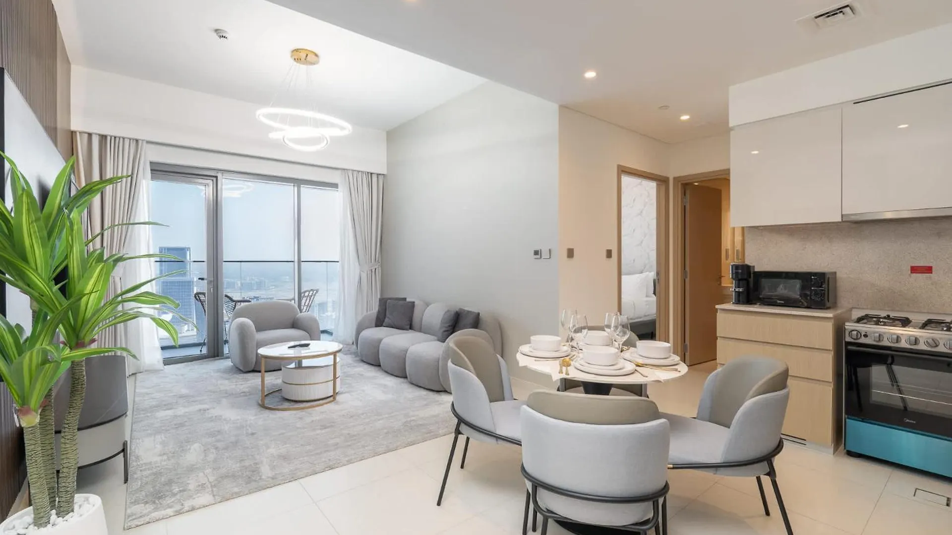 Apartment Modern Comfort And Stylish 1-Bedroom In Downtown That Sleeps 2 Dubai